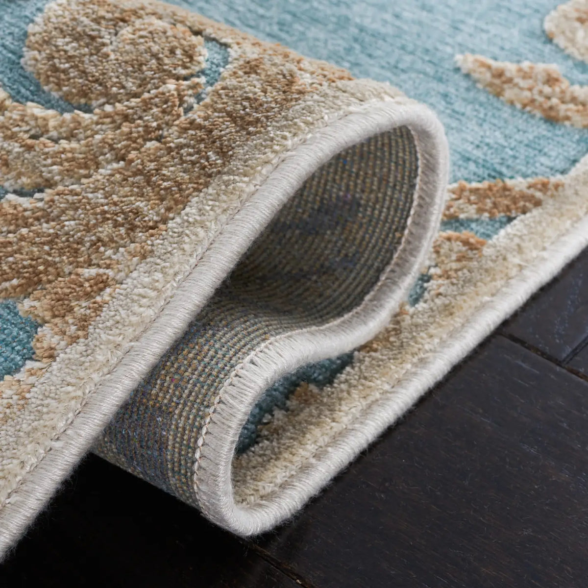 Safavieh Paradise 5'-3" x 7'-6" Rug in Stone / Aqua
