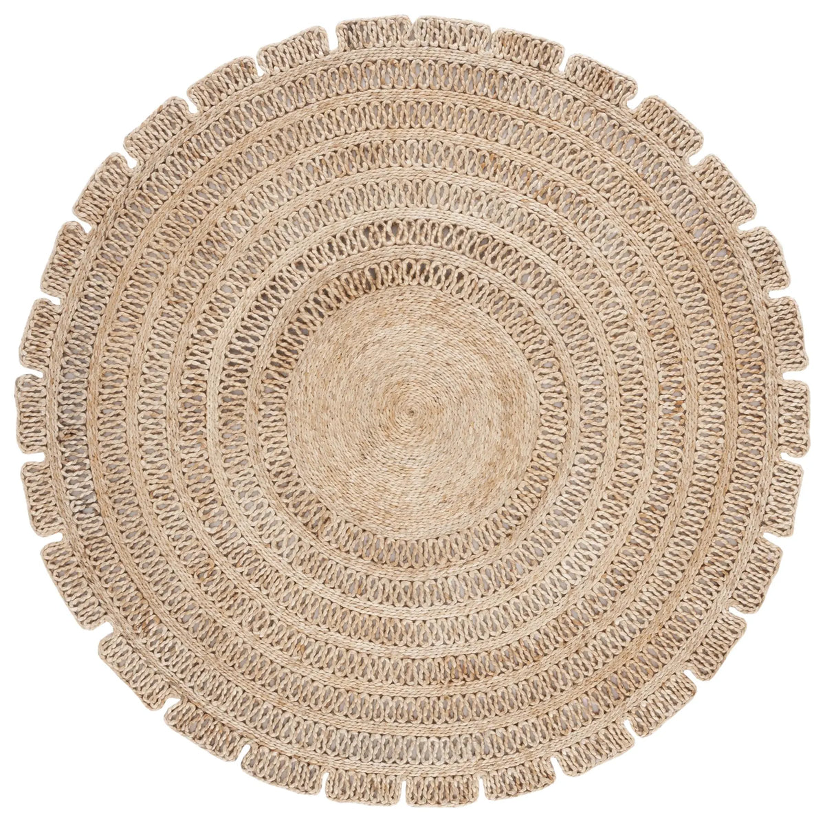 Safavieh Natural Fiber 5'-0" x 5'-0" Rug in Natural
