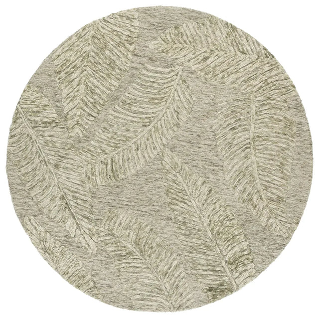 Safavieh Jardin 6'-0" x 6'-0" Rug in Sage / Ivory