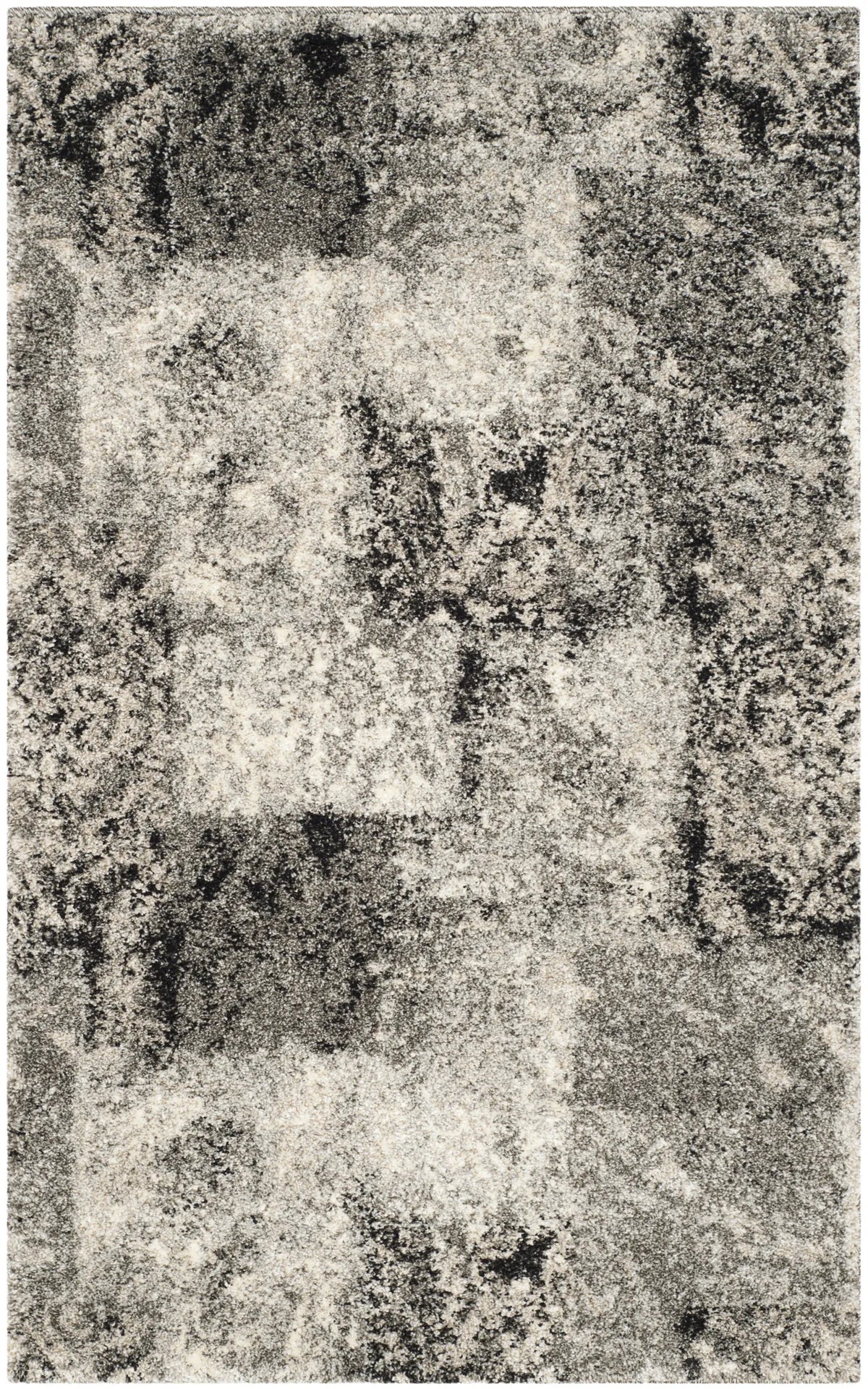 Safavieh Retro 2'-6" x 4'-0" Rug in Cream / Grey
