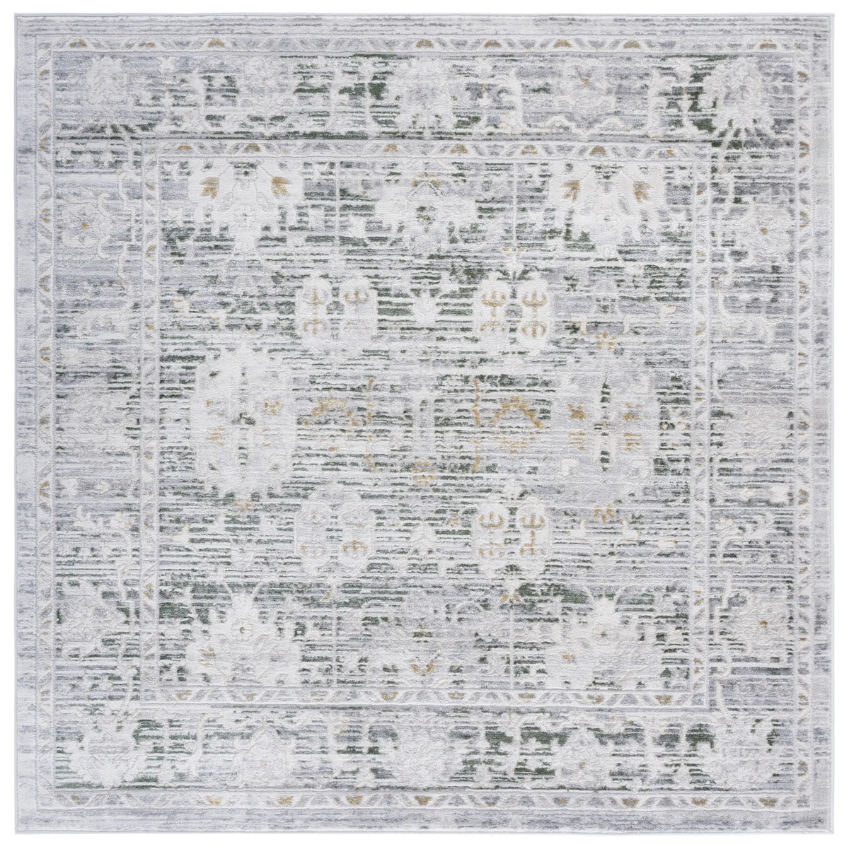 Safavieh Prestige 6'-7" x 6'-7" Rug in Ivory / Grey