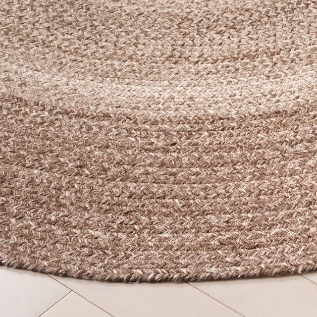 Safavieh Braided 5'-0" x 5'-0" Rug in Beige
