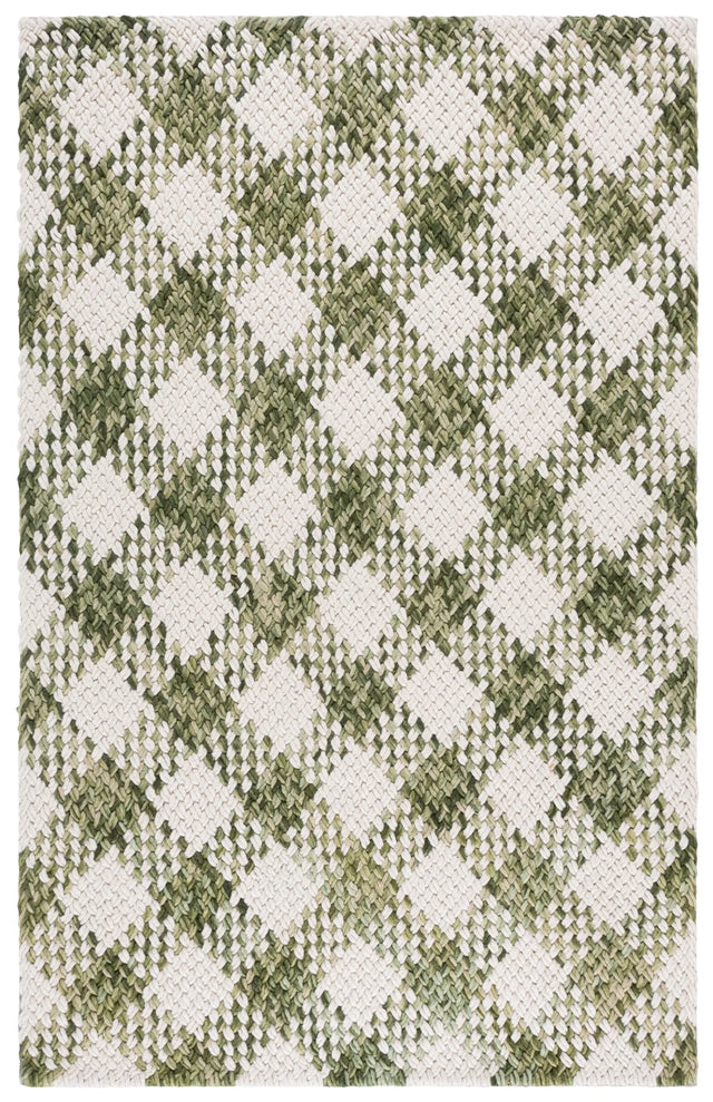 Safavieh Natural Fiber Couture 4'-0" x 6'-0" Rug in Green / Ivory