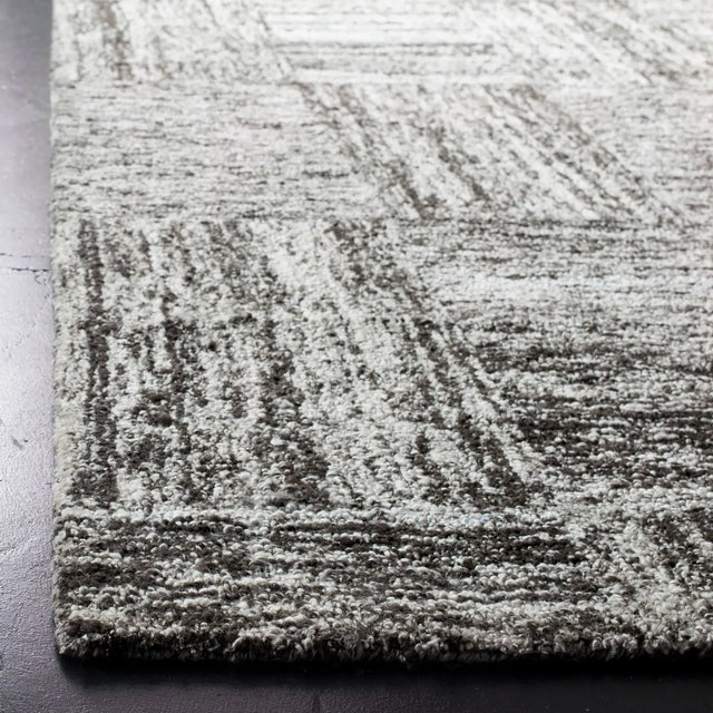 Safavieh Abstract 6'-0" x 9'-0" Rug in Ivory / Charcoal