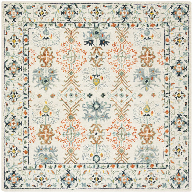 Safavieh Aspen 7'-0" x 7'-0" Rug in Ivory / Blue
