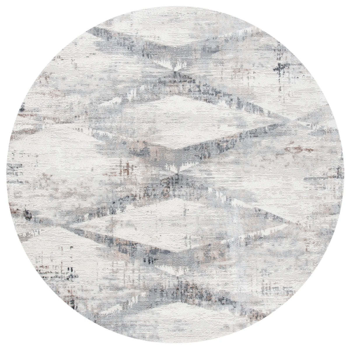 Safavieh Amelia 6'-7" x 6'-7" Rug in Ivory / Gold