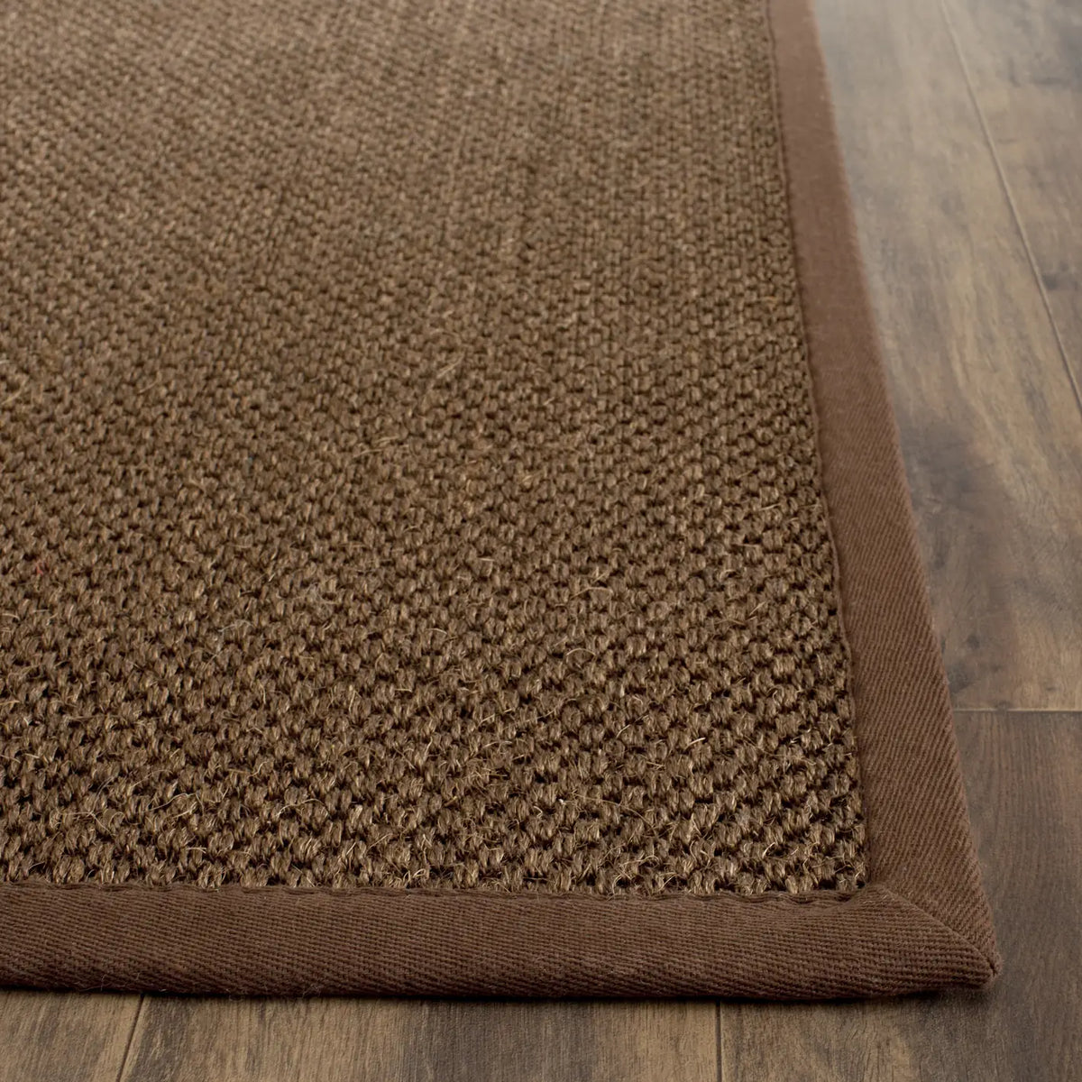 Safavieh Natural Fiber 2'-6" x 10'-0" Rug in Brown / Brown