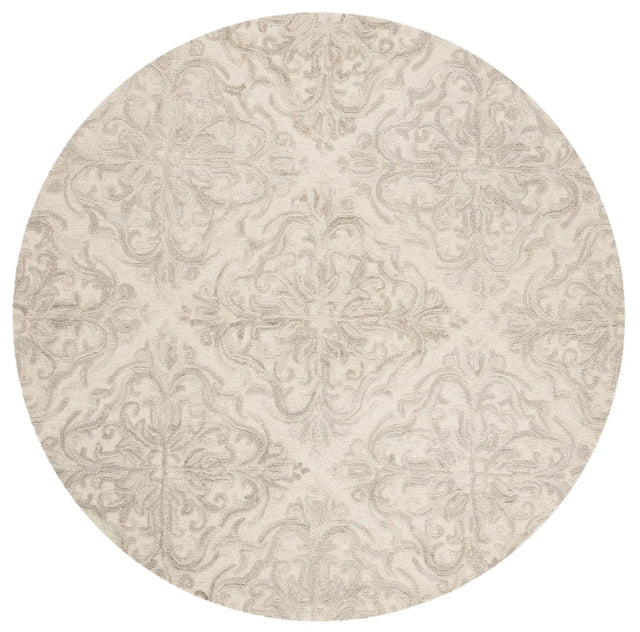Safavieh Blossom 6'-0" x 6'-0" Rug in Ivory / Grey