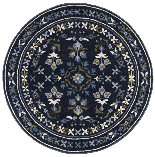 Safavieh Martha Stewart 6'-0" x 6'-0" Rug in Navy / Ivory