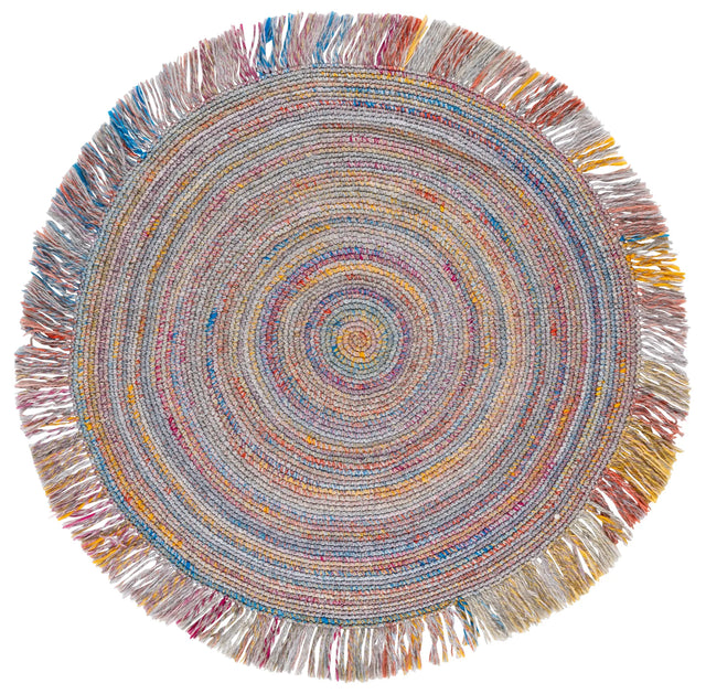 Safavieh Renewal 5'-0" x 5'-0" Rug in Red / Blue