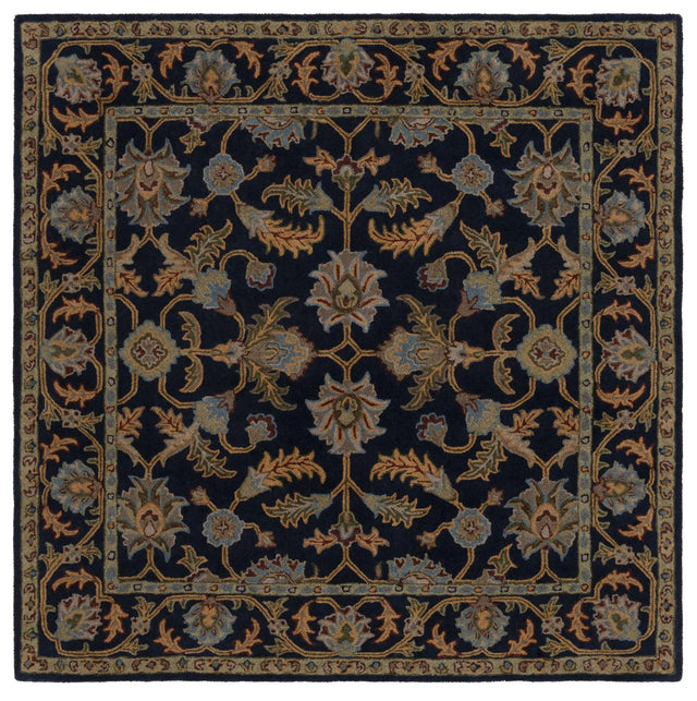Safavieh Blossom 6'-0" x 6'-0" Rug in Navy