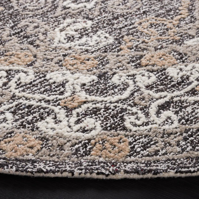 Safavieh Antiquity 6'-0" x 6'-0" Rug in Ivory / Brown