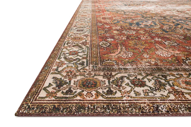 Loloi Layla Lay-05 Ocean / Multi Rugs - rug corner