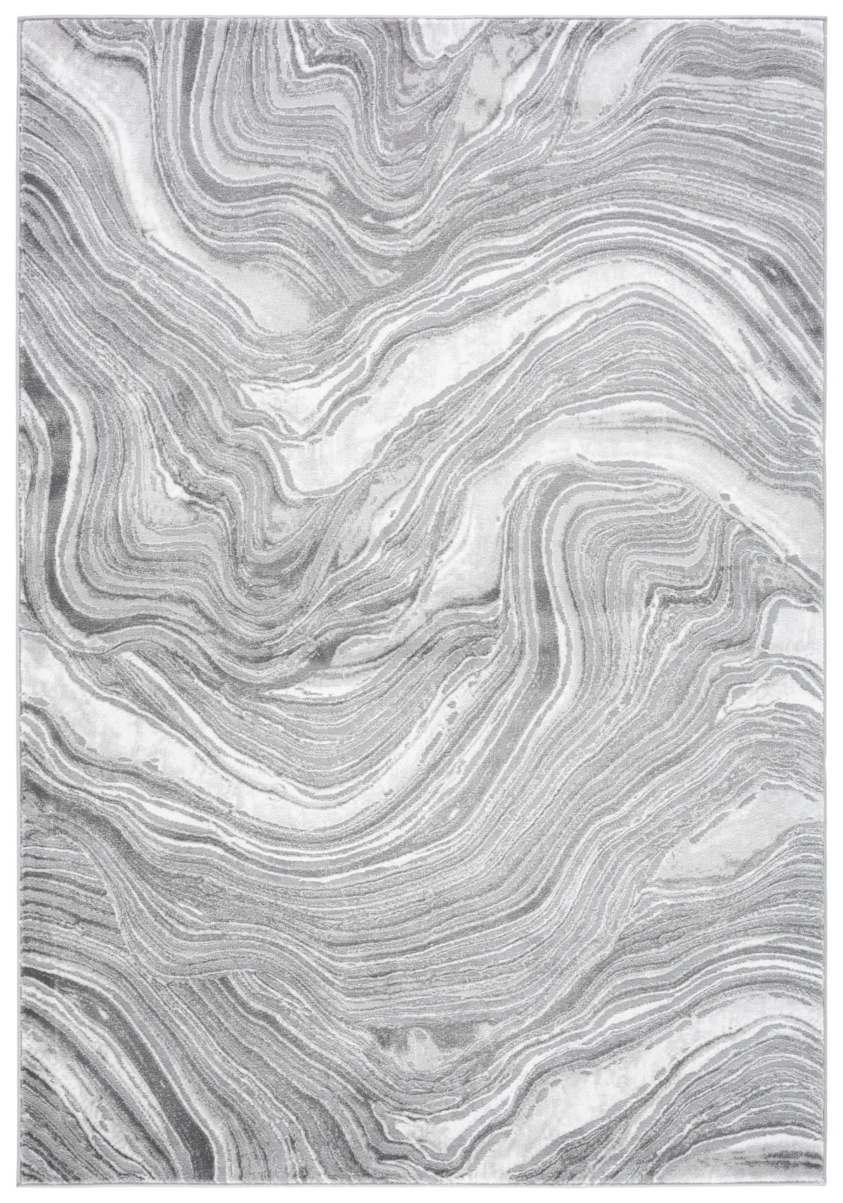 Safavieh Meadow 500 4'-0" x 6'-0" Rug in Grey