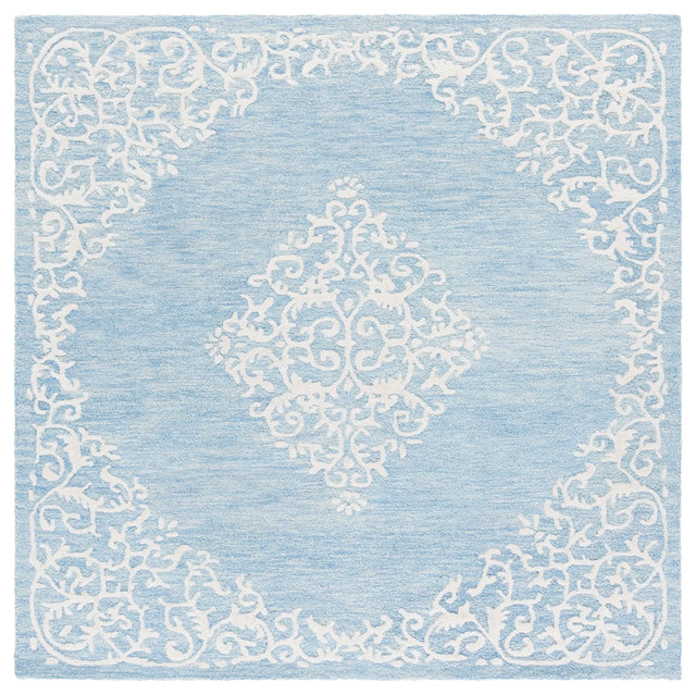 Safavieh Metro 6'-0" x 6'-0" Rug in Blue / Ivory