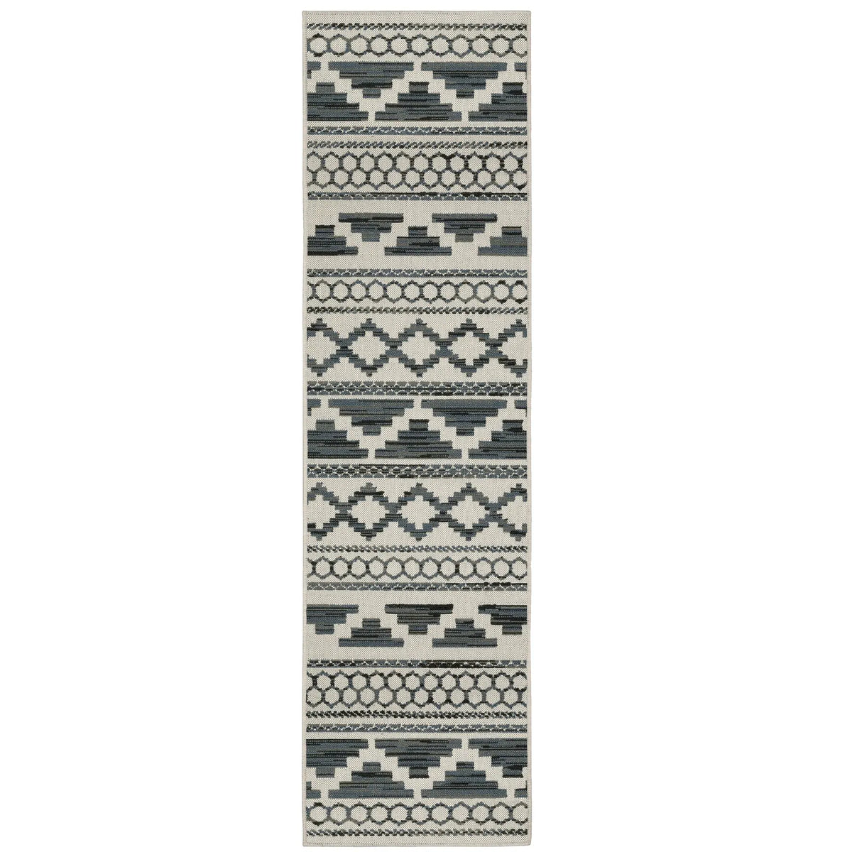 Oriental Weavers Torrey 005Y1 Beige/ Blue Rug - runner