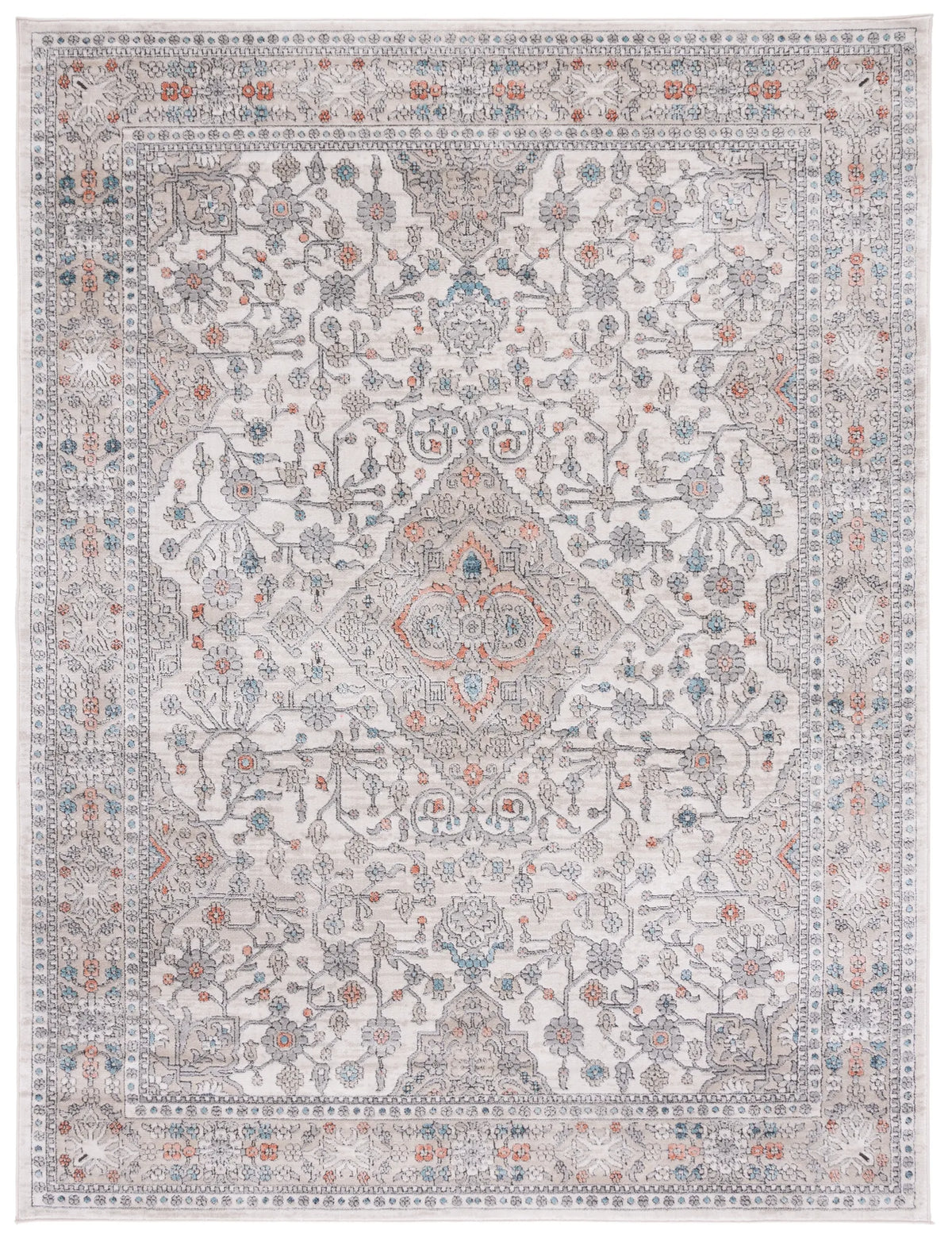 Safavieh Oregon 800 10'-0" x 14'-0" Rug in Grey / Ivory