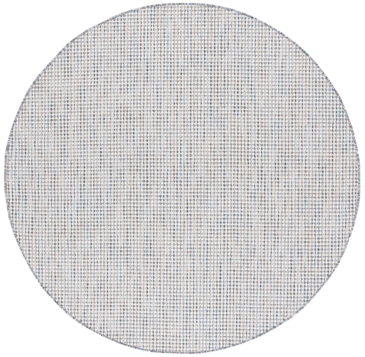 Safavieh Courtyard 6'-7" x 6'-7" Rug in Ivory / Beige Grey
