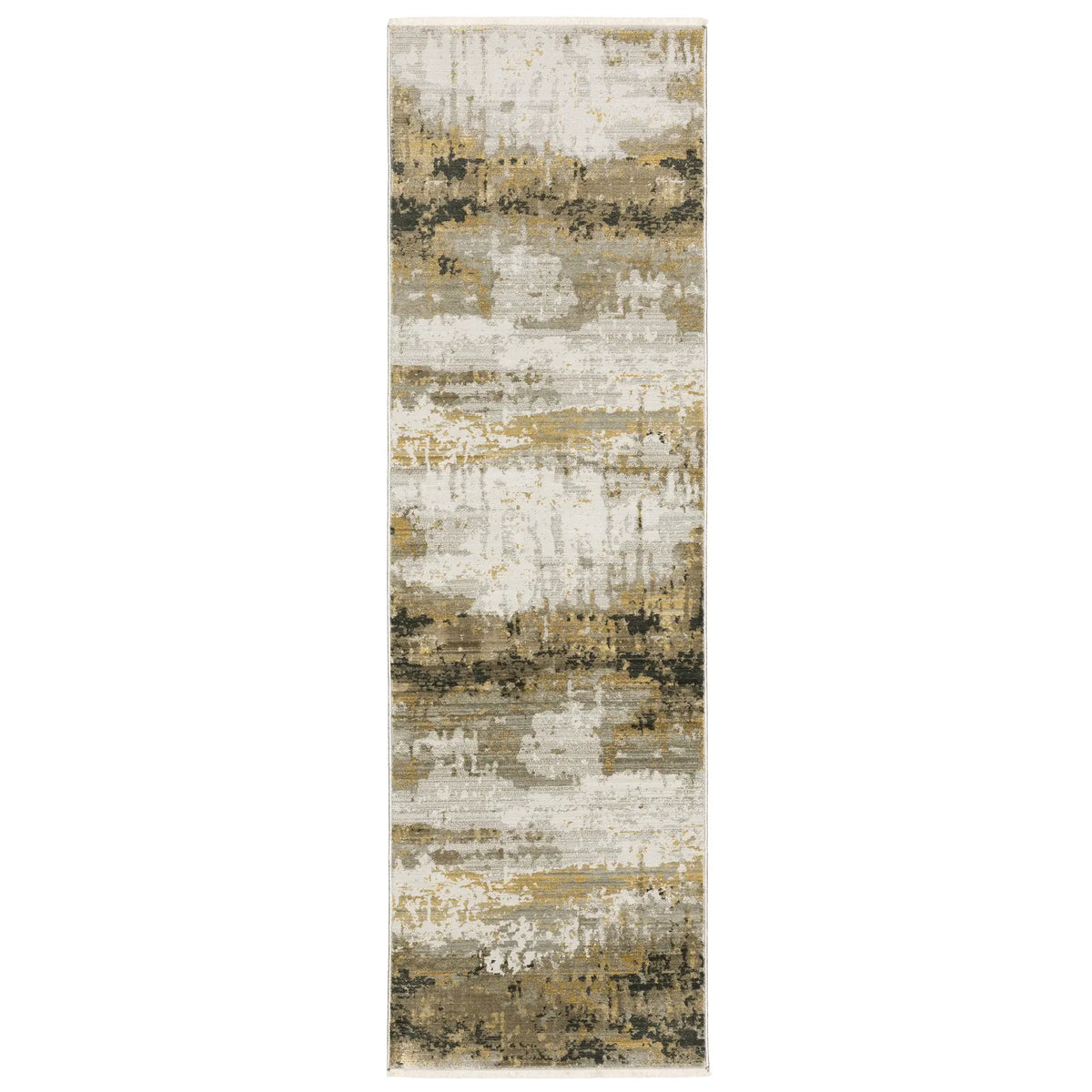 Oriental Weavers Bauer 2061X Gold/ Black Rug - runner
