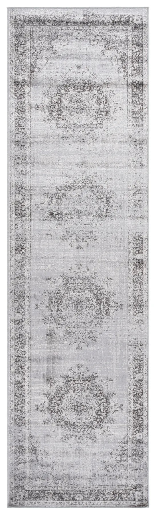 Safavieh Atlas 2'-2" x 7'-0" Rug in Charcoal / Grey