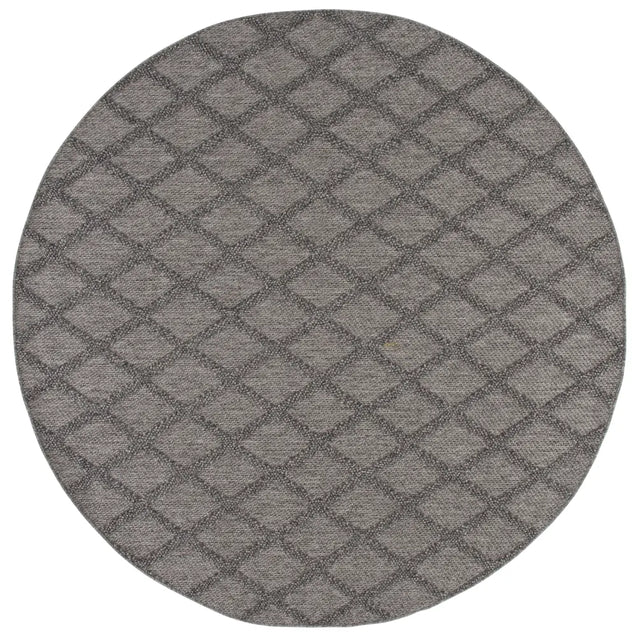 Safavieh Highland 6'-7" x 6'-7" Rug in Charcoal / Grey