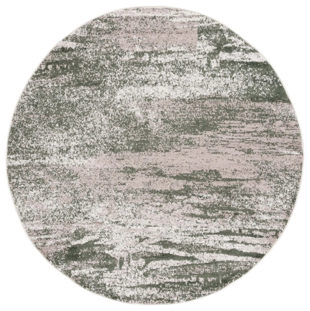 Safavieh Adirondack 6'-0" x 6'-0" Rug in Ivory / Dark Green