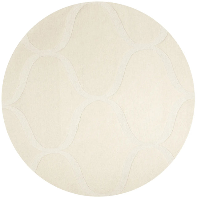 Safavieh Cambridge 6'-0" x 6'-0" Rug in Ivory / Ivory