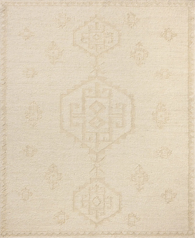 Loloi Alara ALR-02 Traditional Hand Woven Ivory, Natural Rug - main flat