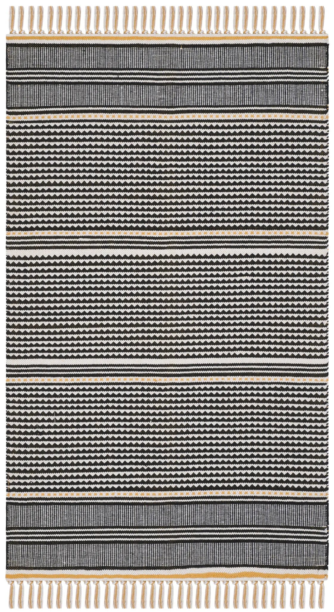 Safavieh Montauk 3'-0" x 5'-0" Rug in Gold / Multi