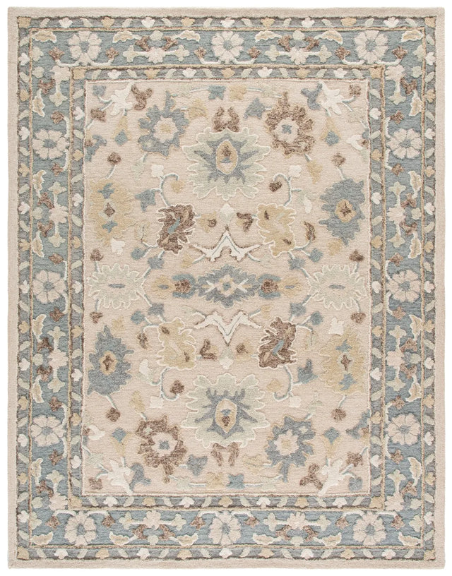 Safavieh Ebony 8'-0" x 10'-0" Rug in Beige / Grey
