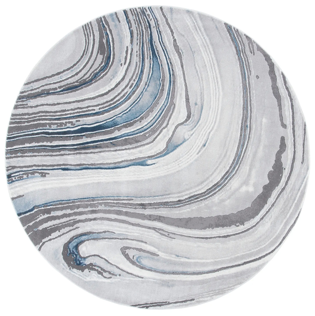Safavieh Craft 6'-7" x 6'-7" Rug in Blue / Grey