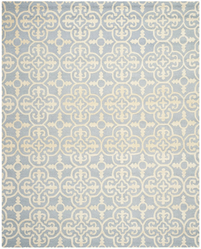 Safavieh Cambridge 10'-0" x 14'-0" Rug in Light Blue / Ivory