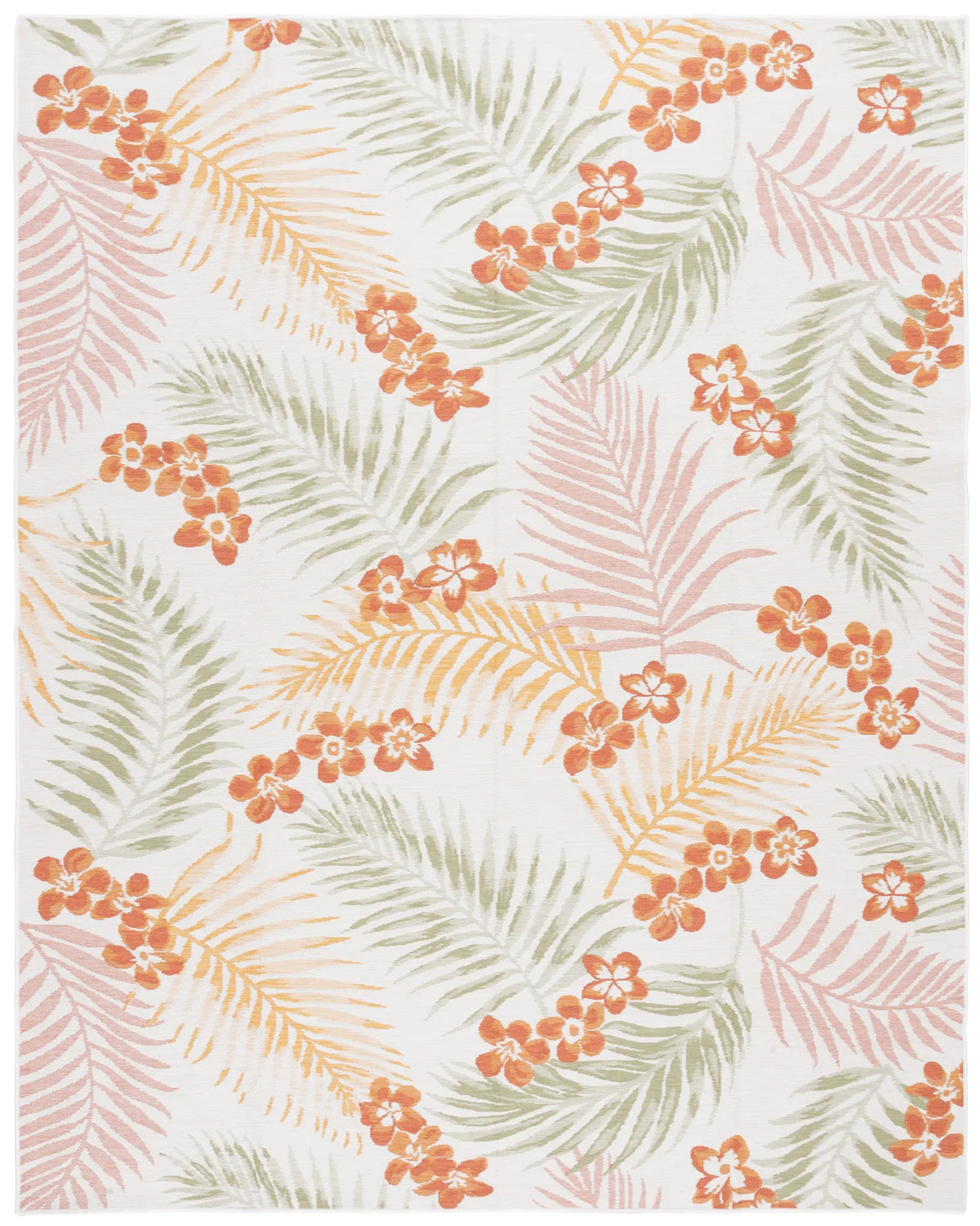 Safavieh Sunrise 8'-0" x 10'-0" Rug in Ivory / Rust Sage