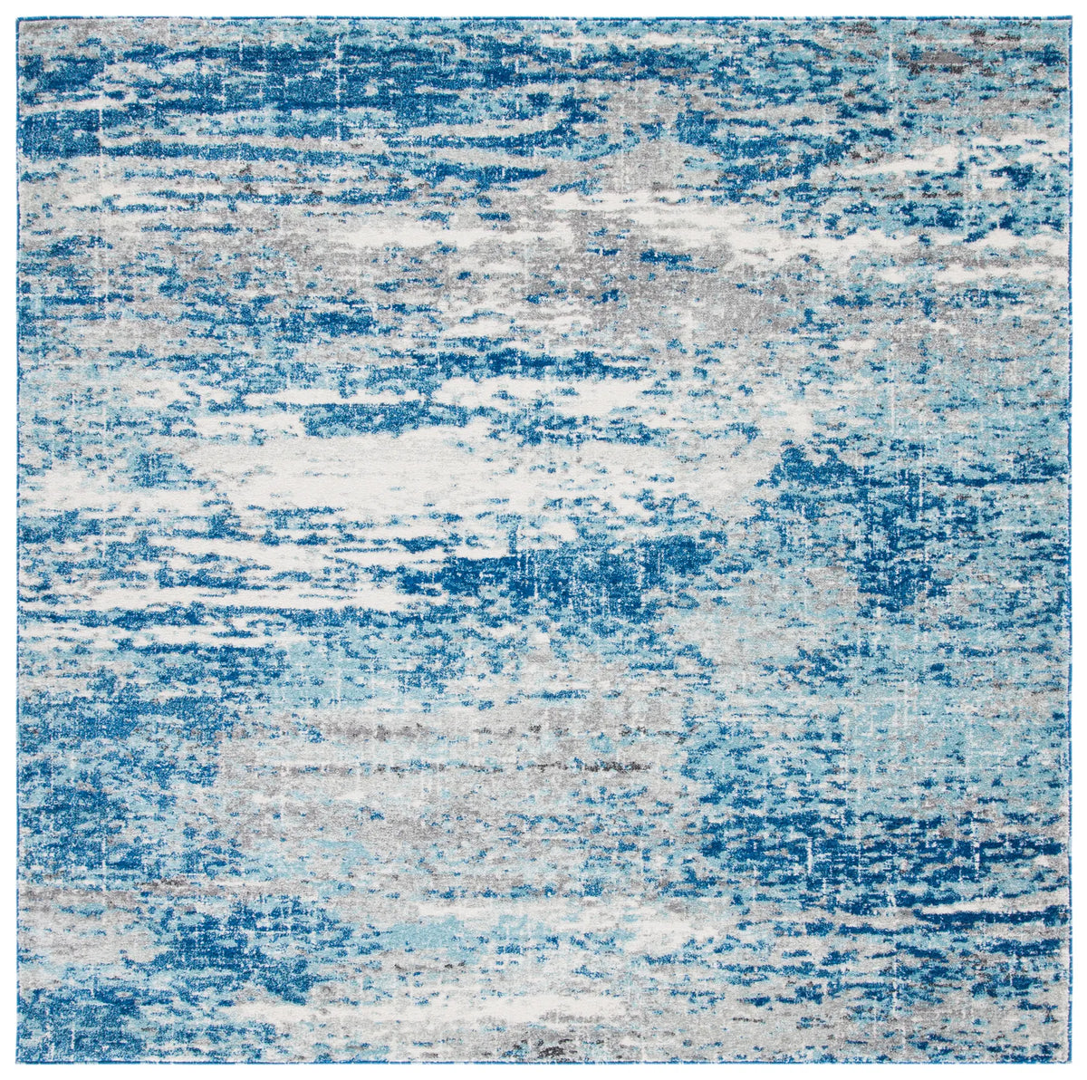 Safavieh Evoke 6'-7" x 6'-7" Rug in Light Blue / Grey
