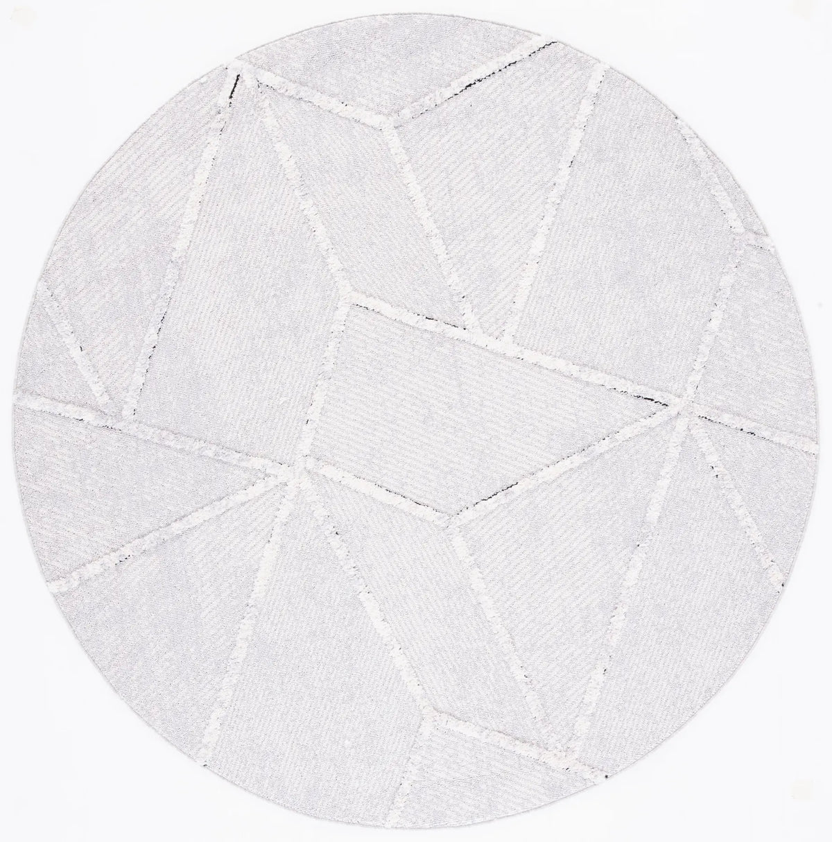 Safavieh Marrakesh 6'-7" x 6'-7" Rug in Grey / Ivory