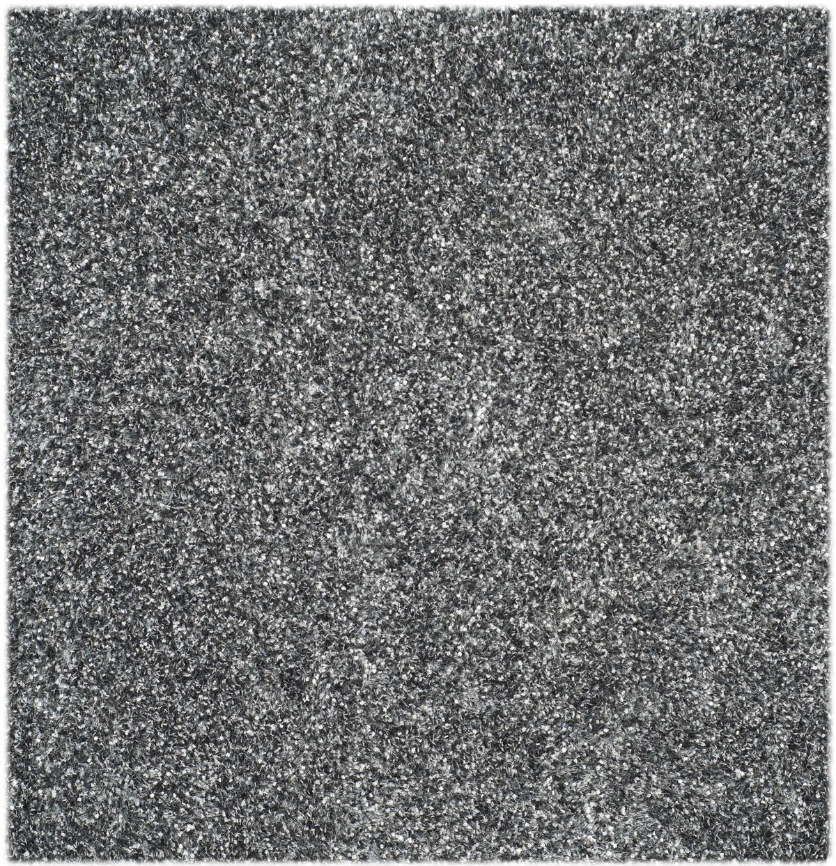 Safavieh Sg-Mls-Malibu Shag 5'-0" x 5'-0" Rug in Charcoal