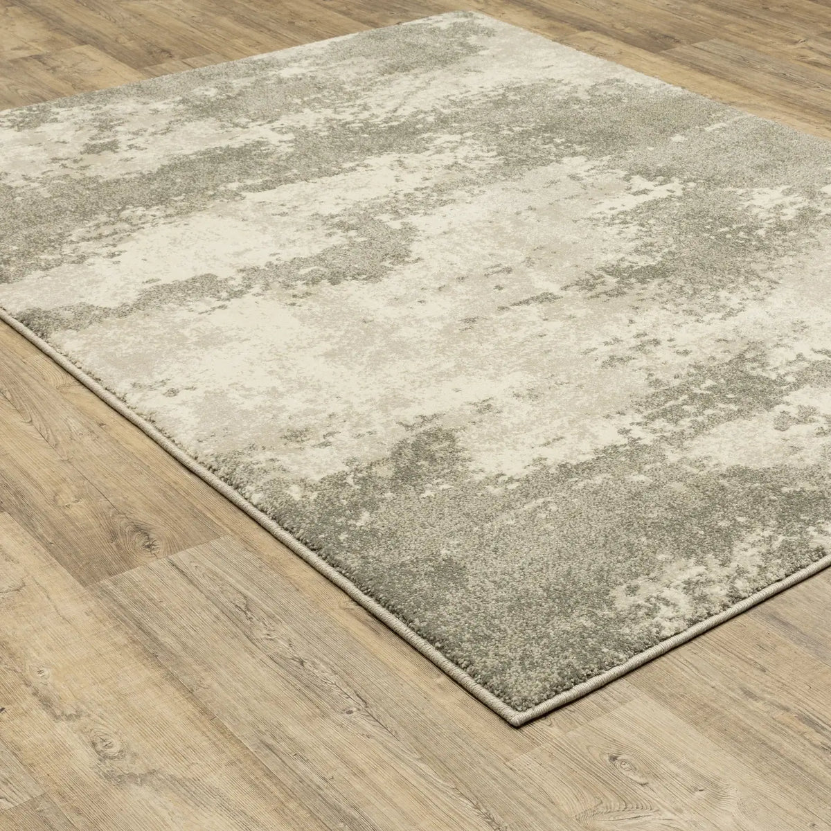 Oriental Weavers Sphinx Carson 0734D Beige/ Grey Rugs - angle detail