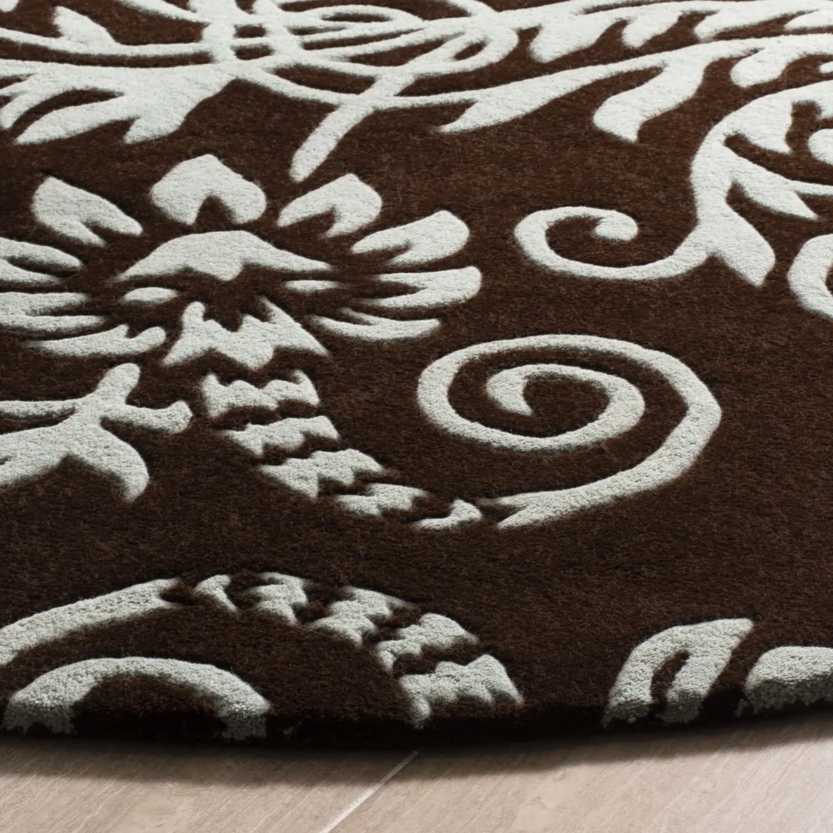 Safavieh Soho 6'-0" x 6'-0" Rug in Light Brown / Blue