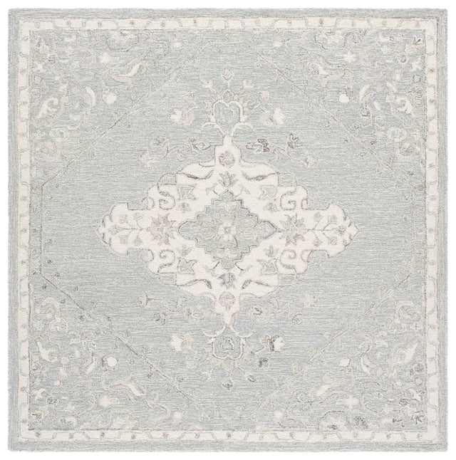 Safavieh Metro 6'-0" x 6'-0" Rug in Grey / Ivory