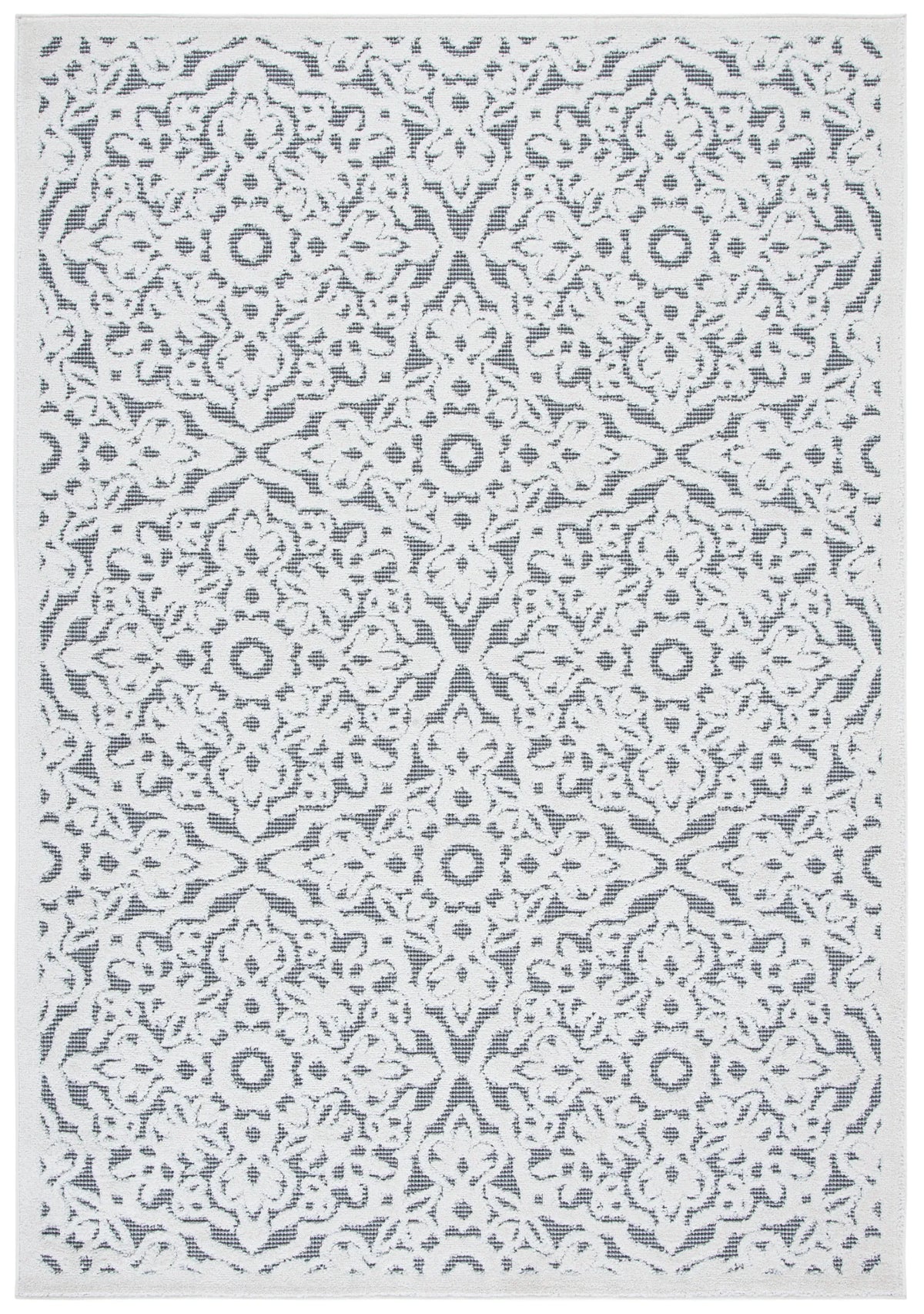 Safavieh Cabana 4'-5" x 6'-5" Rug in Ivory / Grey