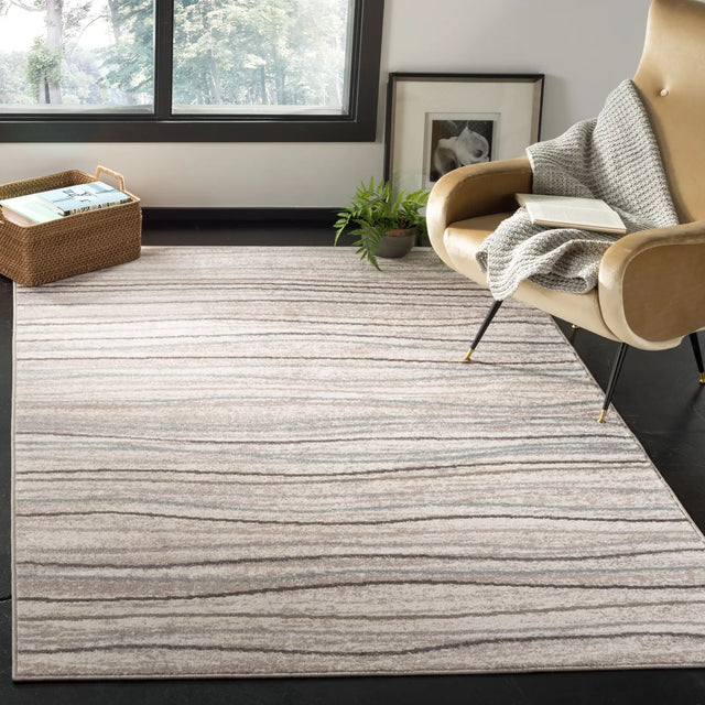 Safavieh Amsterdam 4'-0" x 6'-0" Rug in Cream / Beige