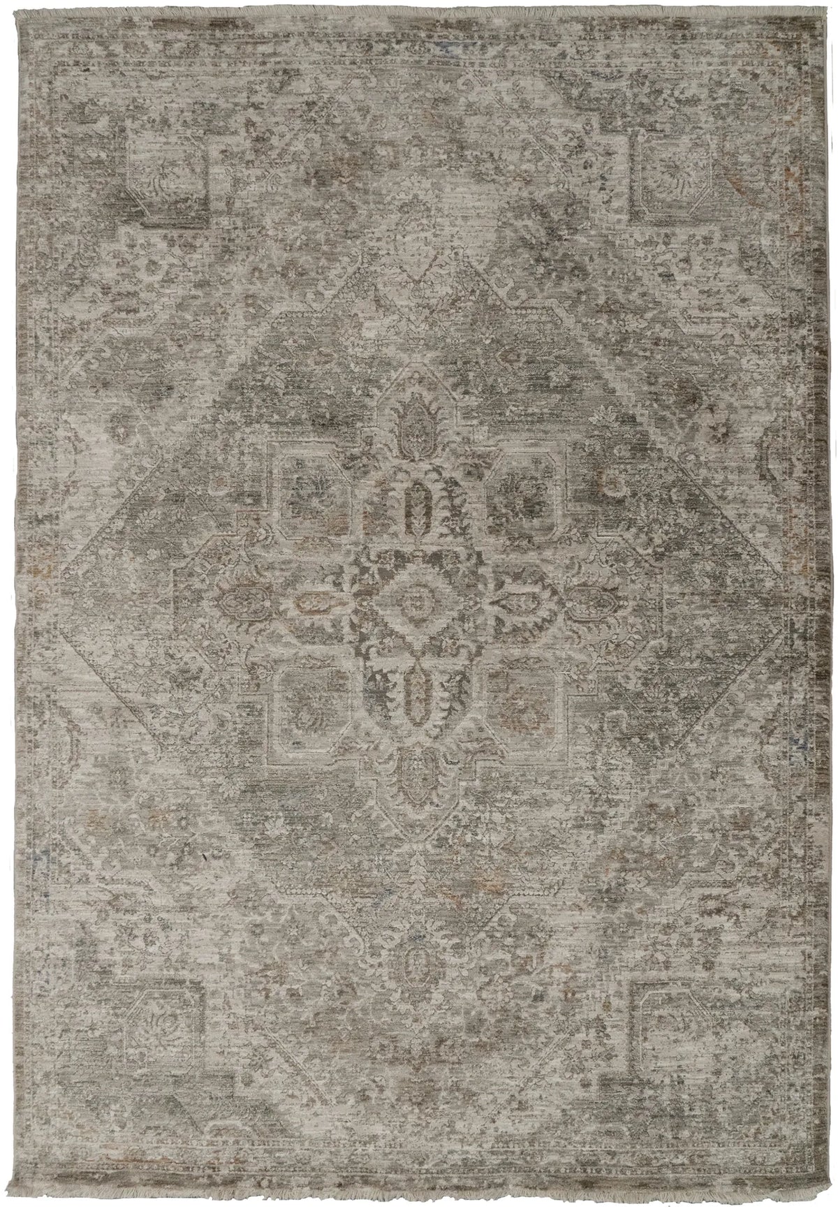 Dynamic Rugs Valeria 10524 Power Loomed Transitional Ivory/Beige/Multi Rug - Rectangular