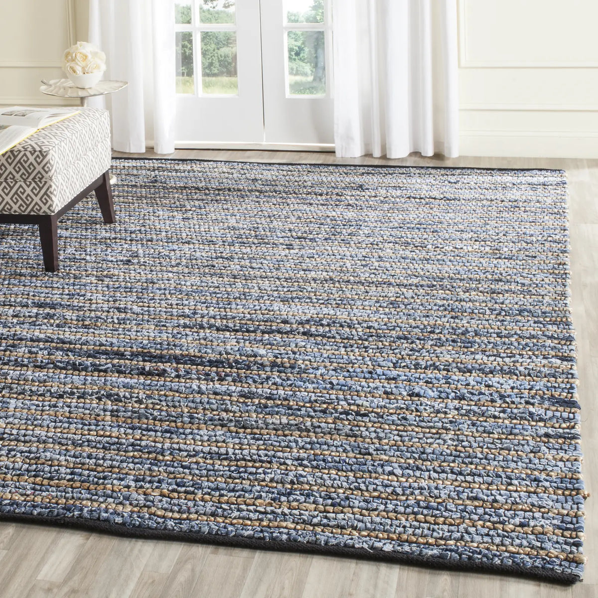 Safavieh Cape Cod 10'-0" x 14'-0" Rug in Blue / Natural