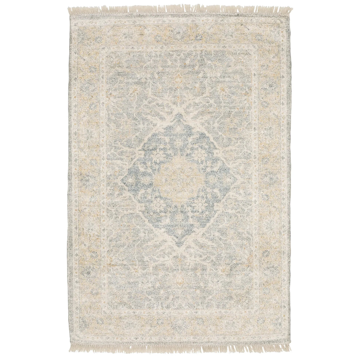Oriental Weavers Sphinx Malabar 45307 Grey/ Beige Rugs - main flat