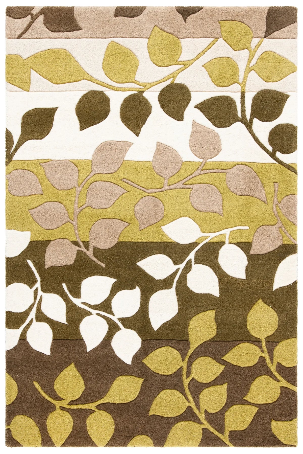 Safavieh Soho 3'-6" x 5'-6" Rug in Green / Beige