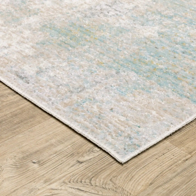 Oriental Weavers Sphinx Cavett CAV01 Green Rugs - corner detail