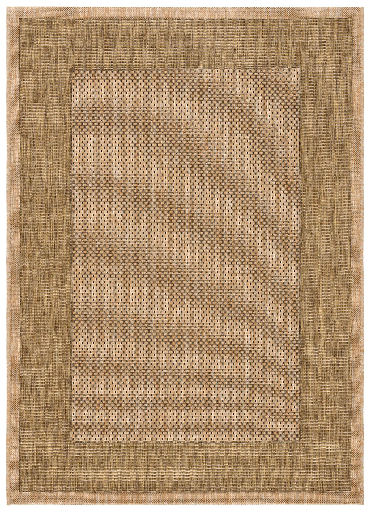 Safavieh Courtyard 2'-7" x 5'-0" Rug in Natural / Gold