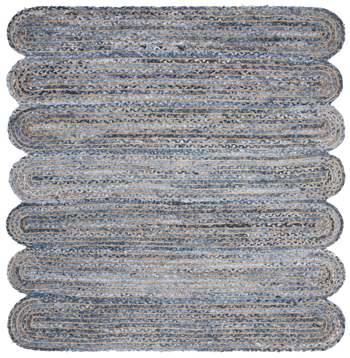 Safavieh Cape Cod 6'-0" x 6'-0" Rug in Blue / Natural