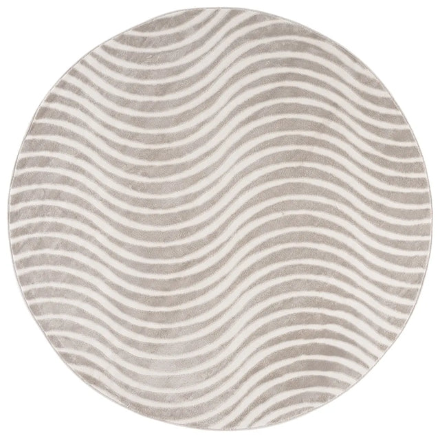 Safavieh Saylor 100 6'-3" x 6'-3" Rug in Beige / Ivory