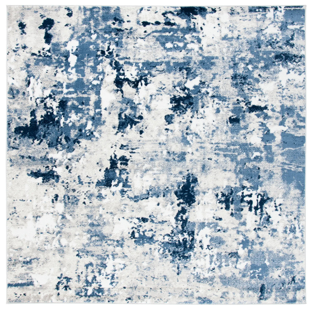 Safavieh Skyler 6'-7" x 6'-7" Rug in Grey / Navy